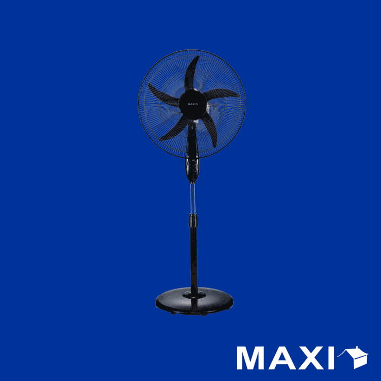 Maxi Standing Fan 20 inch Black (50-12PB) - MAXI - Fan - Tamaktech